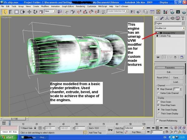 Creation of H.M.S. Bounty: Step 2